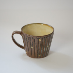 福岡県小石原焼　翁明窯元　マグカップ（MA0577） 3枚目の画像