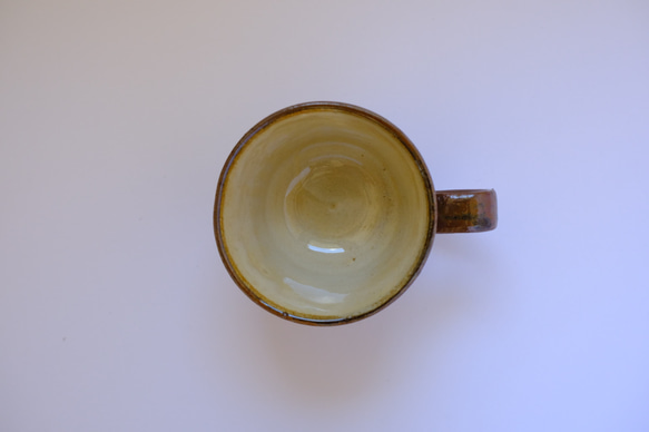 福岡県小石原焼　翁明窯元　マグカップ（MA0577） 5枚目の画像