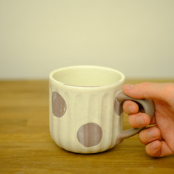 福岡県小石原焼　翁明窯元　マグカップ（MA0596） 4枚目の画像