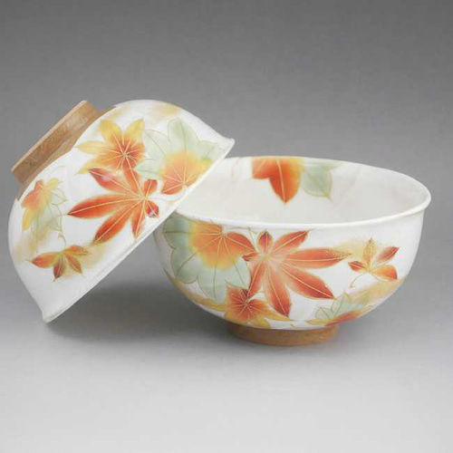 陶葊　陶あん　牡丹　紅白梅　２個セット　飯碗　茶碗 陶葊 陶あん 牡丹 紅白梅 2個セット 飯碗 茶碗