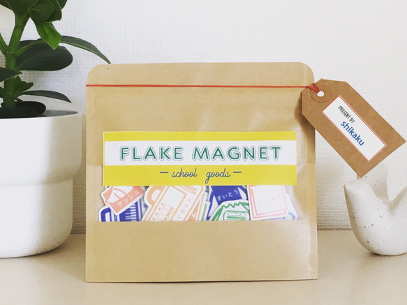 『FLAKE MAGNET』持ち物マグネット 02:sweets 6枚目の画像