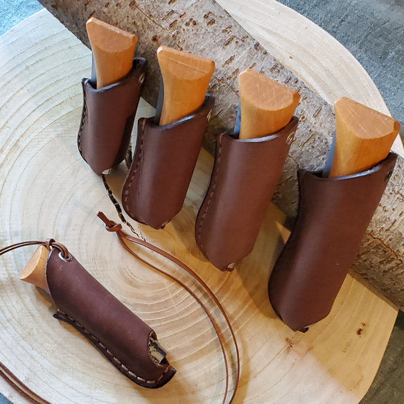 ☆オピネル Opinel 各種サイズ専用ケース  ナイフケース☆ 7枚目の画像