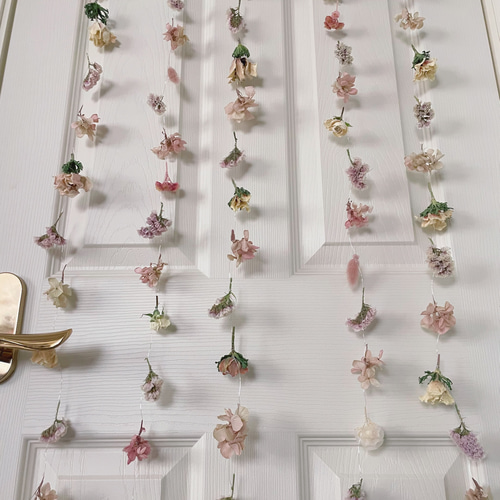 flower curtain 