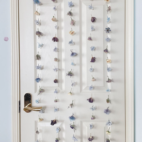 flower curtain 