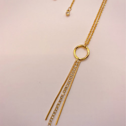 SWP long necklace（gold） 6枚目の画像