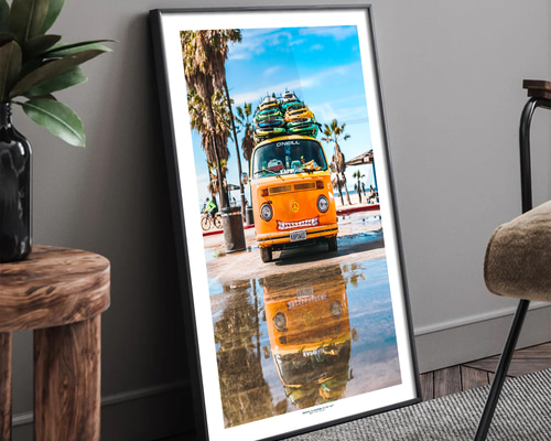 ポップ インテリア ポスター】夏 壁掛け サーフィン 海の絵