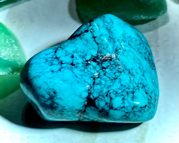 旅守り】トルコ石 ターコイズ 原石 タンブル 天然石 東洋占星術師の娘