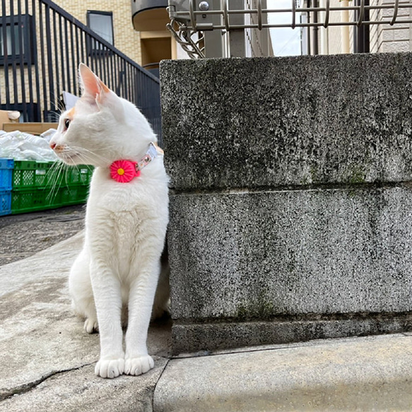 可愛い★ピンポイントで見つかる！ 迷子になっても安心 花柄 花 エアタグカバー シリコンカバー カバー AirTag 首 8枚目の画像