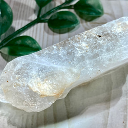 ゴールデンマイカ内包　天使のギフト❦͙ レインボー エレスチャル 骸骨水晶　原石