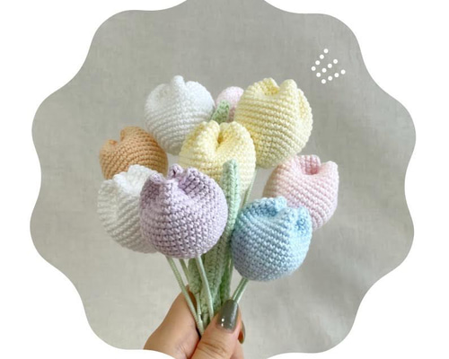 プリザーブドチューリップ 花器付き 6本 24298f1afa51868d565c6690ac4539
