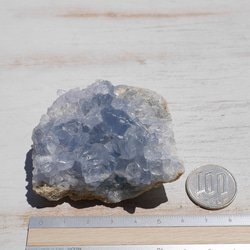 天然石 約186g約73mmセレスタイト(マダガスカル産)クラスター原石結晶ぎっしり天青石[ce-220722-03] 19枚目の画像