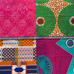 ハギレセット＊20枚組  生地  アフリカ布 アフリカン 小物作り ハンドメイド 手作り 手芸用品 布 カットクロス 3枚目の画像