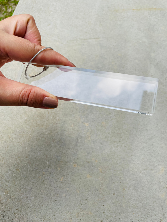 ホテルキー ビッグサイズ　スモークブラウン/アクリル/文字入れ/名入れ/彫刻/ギフト/ルームキー/シンプル 人気・おすすめ｜使いやすい・旅行におすすめ セール中 全国発送 国内発送対応