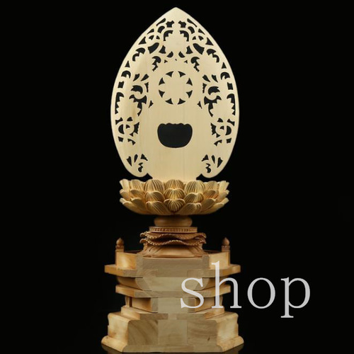 MD430豪華台座・蓮華台座`仏具・仏像お仏像を更に豪華に：総柘植