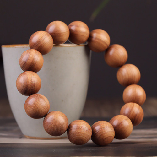 高品質◇老山白檀◇天然木ブレスレット 香木 15mm 念珠 数珠 その他