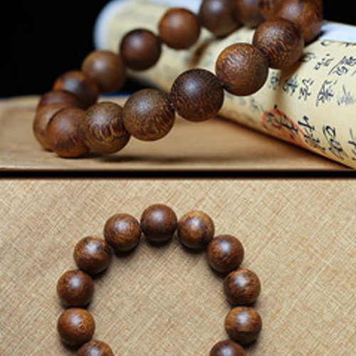伽羅数珠　ブレスレット　香木　沈香 正規販売店】 世界銘木協会 POWERSWOOD 浄化 魔除け ヒーリング