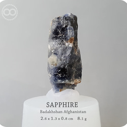 Sapphire 藍寶石剛玉 :: 原礦銅墜 Copper Pendant- H210 第10張的照片