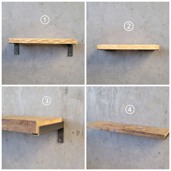 100均 家具・インテリア アイアンラック ウォールラック ハンドメイド