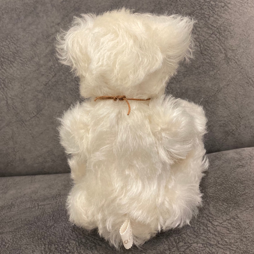 ビンテージ ホワイトベア 30cm