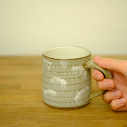 福岡県小石原焼　上鶴窯　マグカップ（MA0626） 4枚目の画像