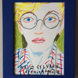 David Sylvian オリジナルイラスト 原画 3枚目の画像