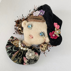 flower girl brooch 2枚目の画像