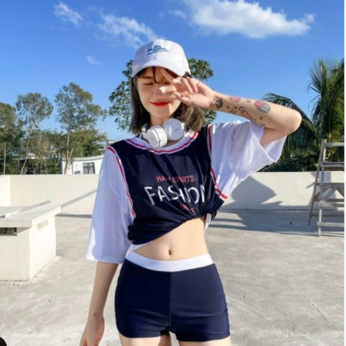 夏新品 新作水着 レディース 体型カバー スイムウェア ビキニ 3点