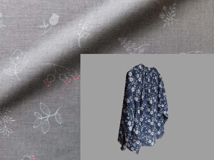 ～Seriesブラウス…綿麻シーチング・ブラウス兼羽織～