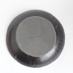 モノトーン大皿　ホワイト、ブラック（受注生産） 9枚目の画像