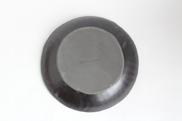 モノトーン大皿　ホワイト、ブラック（受注生産） 9枚目の画像