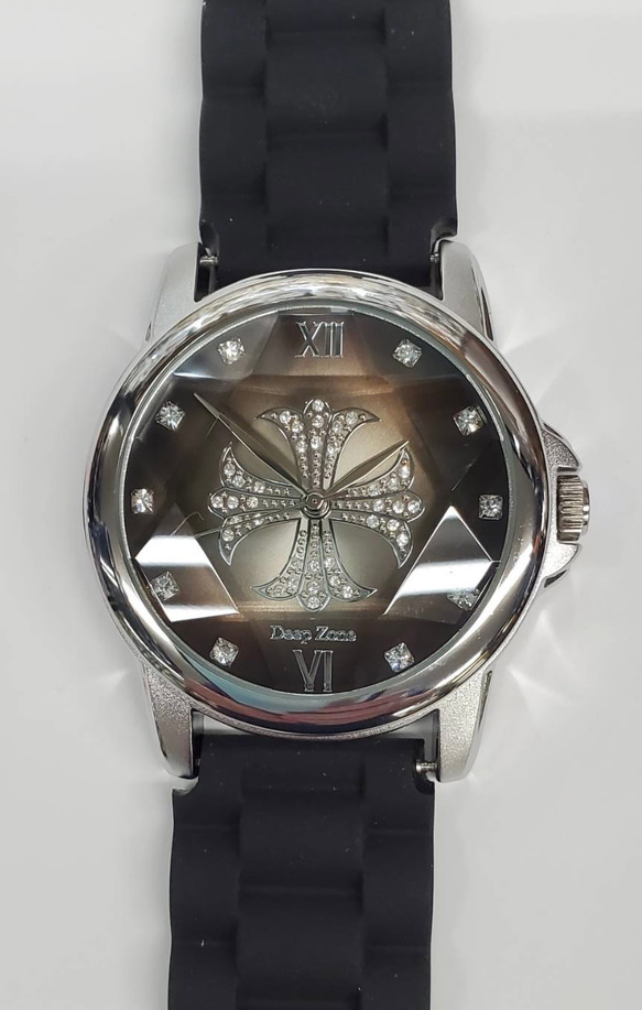 腕時計　ラバーブレスウォッチ　ブレスウォッチ　メンズ 3枚目の画像