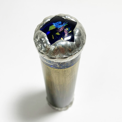 万華鏡 天然石 藍星ーA オイル万華鏡 mikks mk-aihosi-a 母の日