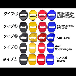 オーダーメイド刻印　【４個】ご希望のロゴ·文字を刻印　ドアロックカバー 4枚目の画像