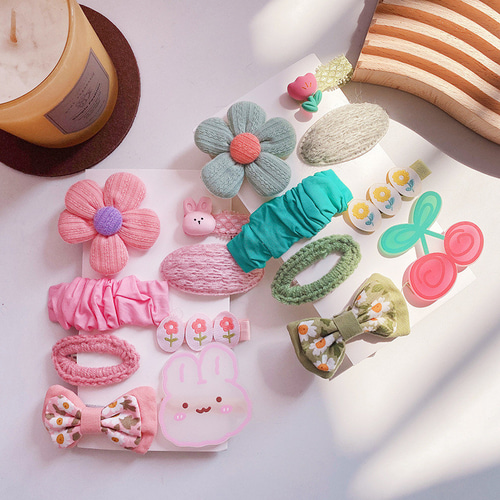 ヘアクリップ 8個セット おぞ ベビー用