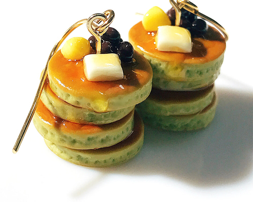 パンケーキピアス ピアス/イヤリング】パンケーキ | Pancake Earrings | Harukawa