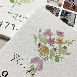 子育て感謝状｜選べるイラスト｜キャンバス｜両親贈呈品 2枚目の画像