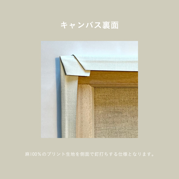 子育て感謝状｜選べるイラスト｜キャンバス｜両親贈呈品 6枚目の画像