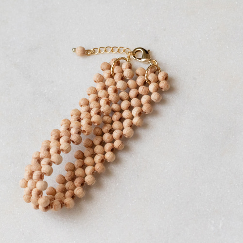 ナチュラルウッドブレスレット ブレスレット conoca 通販