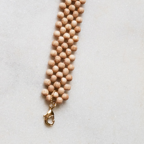 ナチュラルウッドブレスレット ブレスレット conoca 通販 14336882