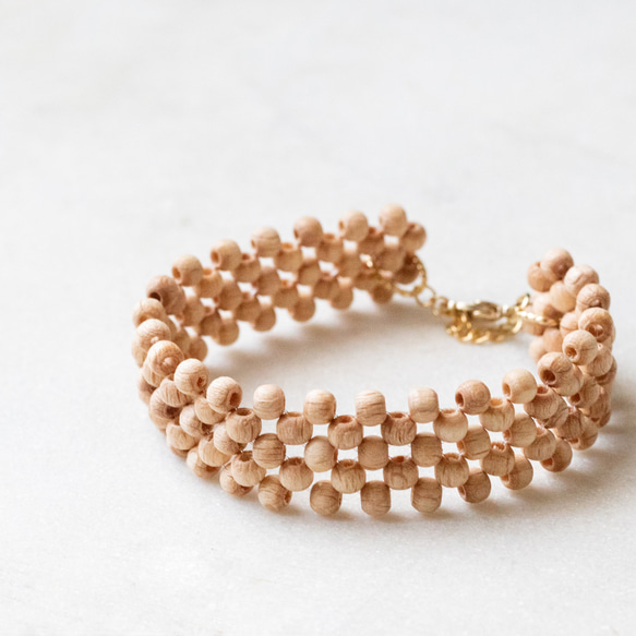 ナチュラルウッドブレスレット ブレスレット conoca 通販 14336882