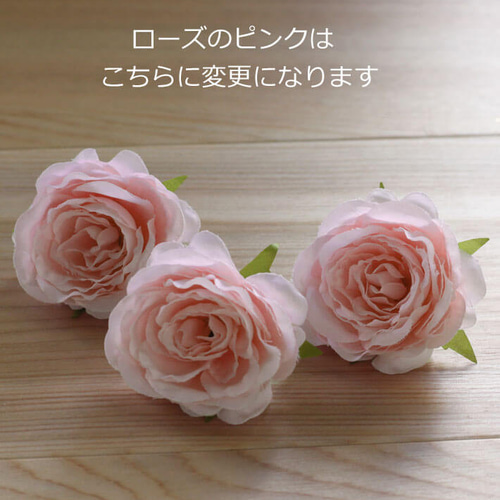 ブーケ 造花 ピュアブルー ブートニア付き ナチュラル ウェディング