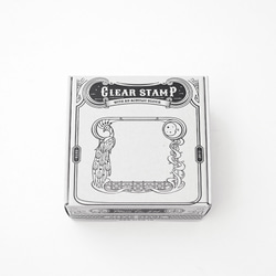 Clear Frame Stamp - Decorative (Peacock&moon) 1枚目の画像