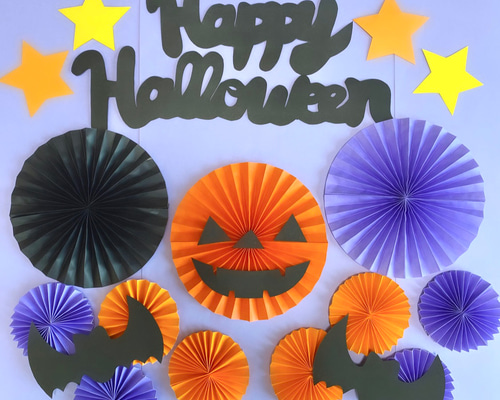 【セット売り】ハロウィン飾りハンドメイド　壁面・寝相アート ハロウィン かぼちゃ おばけ 壁面飾り マンスリーフォト 寝相アート