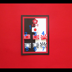 【選べるイヤリング】日本の旗【※片耳１個売りです】 2枚目の画像