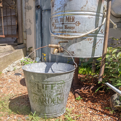 VINTAGE ANTIQUE BUCKET ヴィンテージ アンティーク バケツ