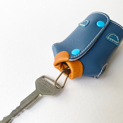 ベスト型キーケース　本革 7枚目の画像