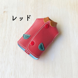 ベスト型キーケース　本革 12枚目の画像