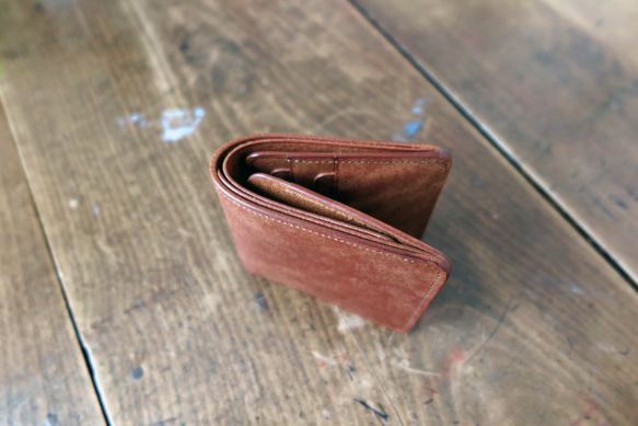 Strato 二つ折り財布（札入れ） プエブロ/ブラウン 3枚目の画像