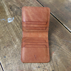 Strato 二つ折り財布（札入れ） プエブロ/ブラウン 2枚目の画像