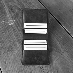 Strato 二つ折り財布（札入れ） ネイビー 4枚目の画像